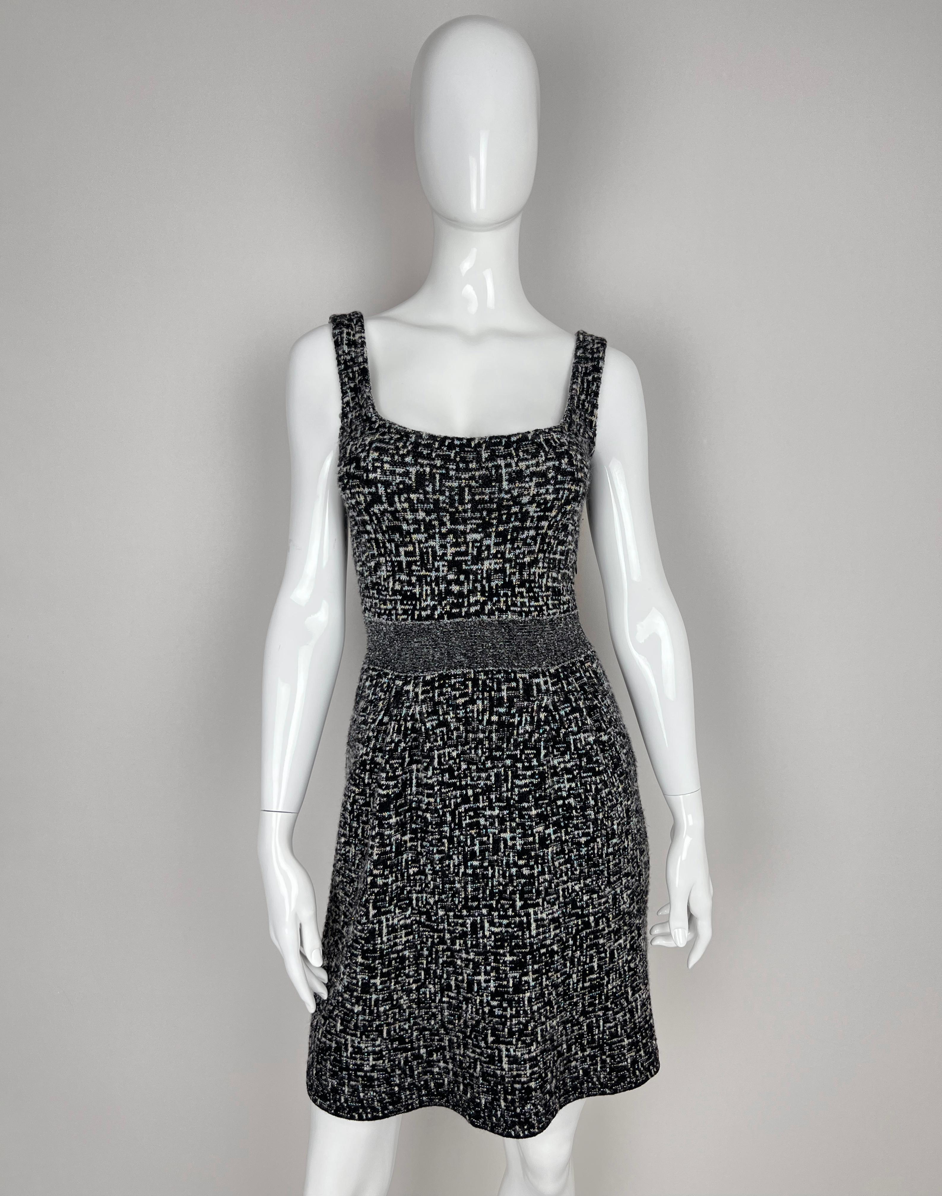 Christian Dior 2011 11aw tweed alpaca dress For Sale 11