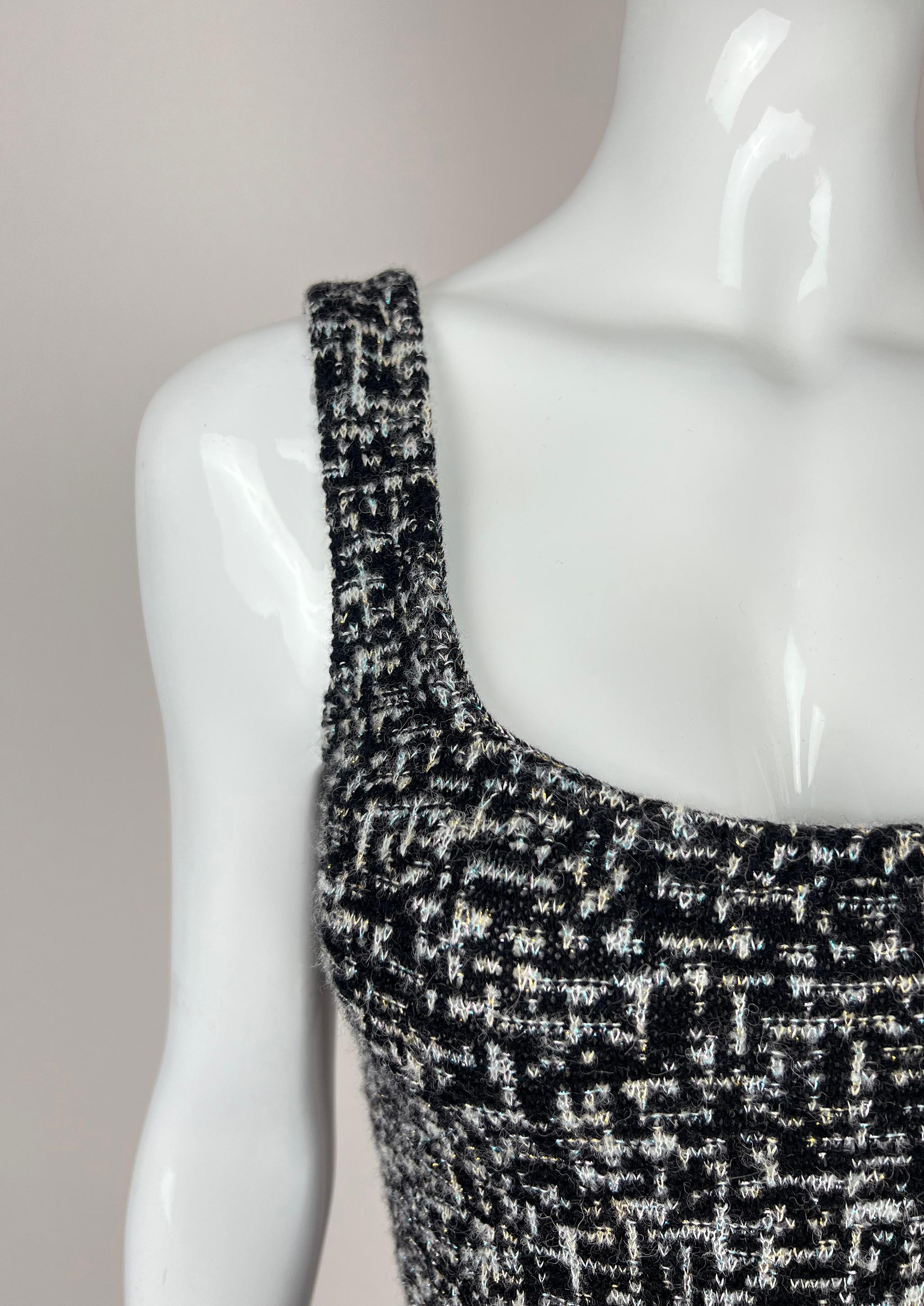 Christian Dior 2011 11aw tweed alpaca dress For Sale 15