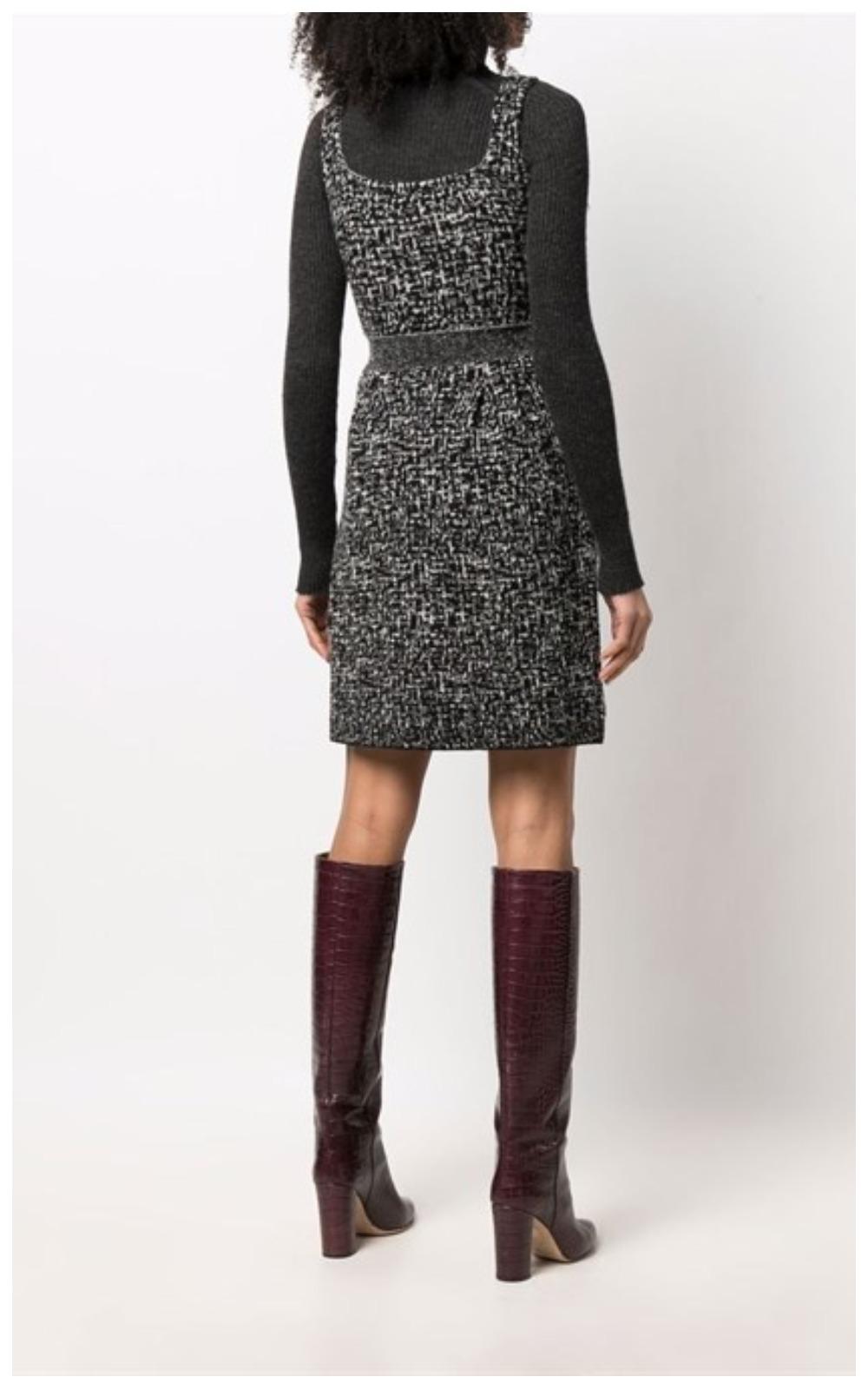 Christian Dior 2011 11aw tweed alpaca dress In Excellent Condition For Sale In Алматинский Почтамт, KZ