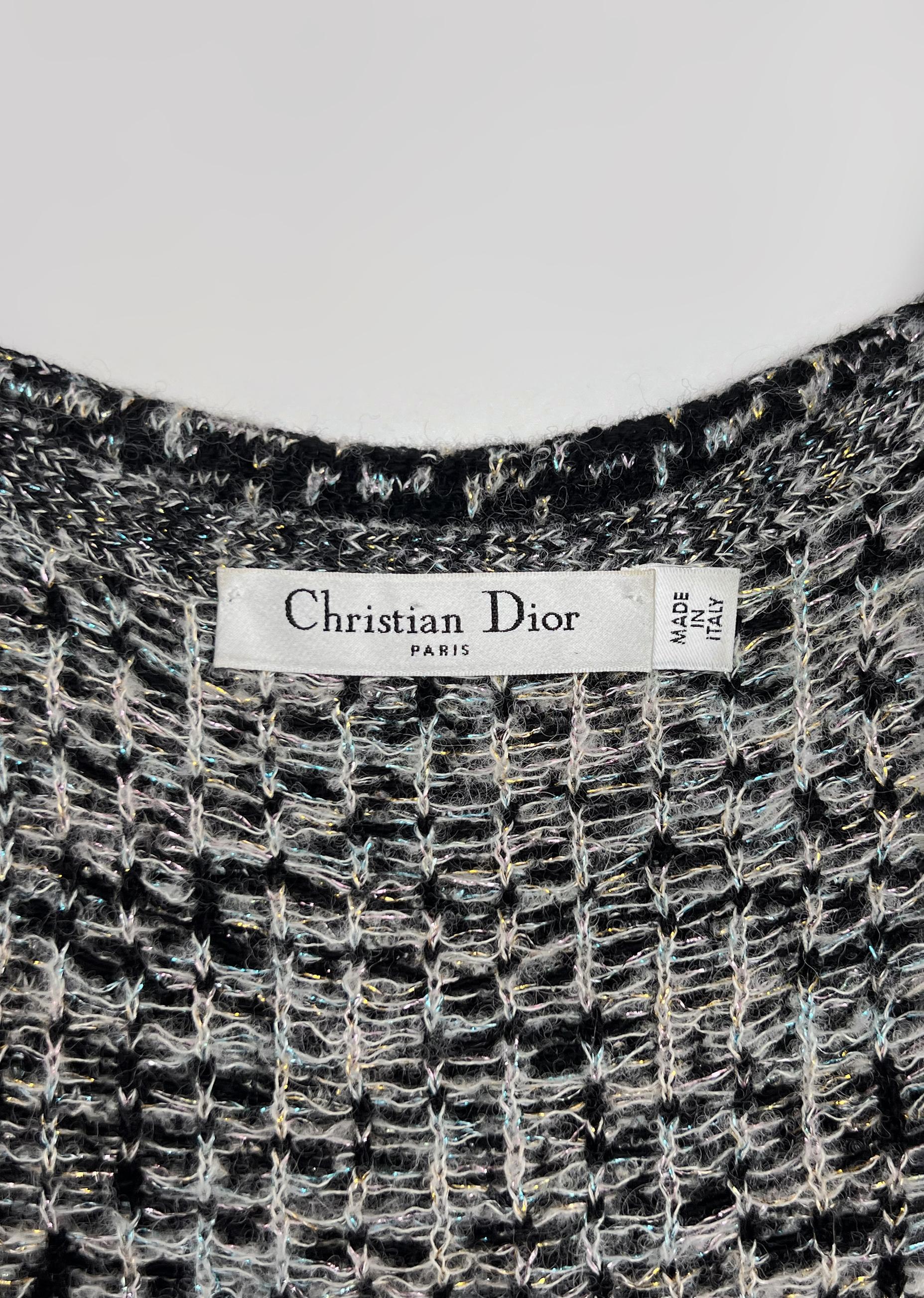 Christian Dior 2011 11aw tweed alpaca dress For Sale 4