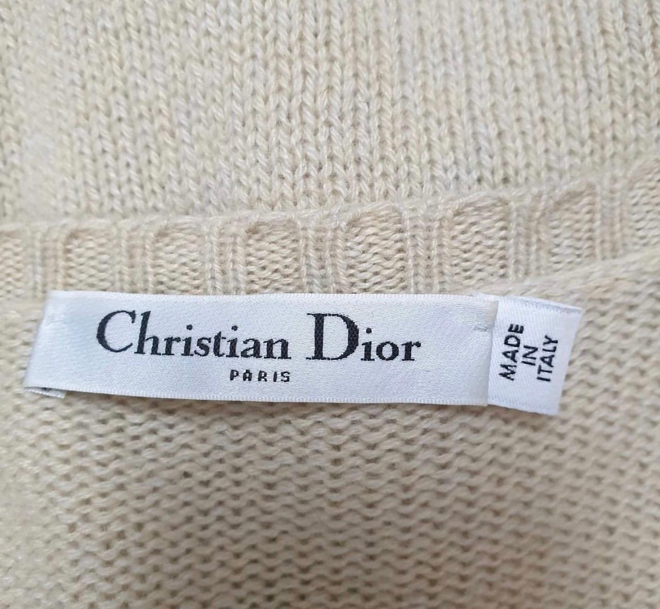 christian dior star sweater