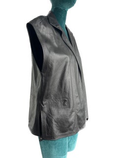 Christian Dior 2019 Runway Leather Vest