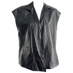 Christian Dior 2019 Runway Leather Vest