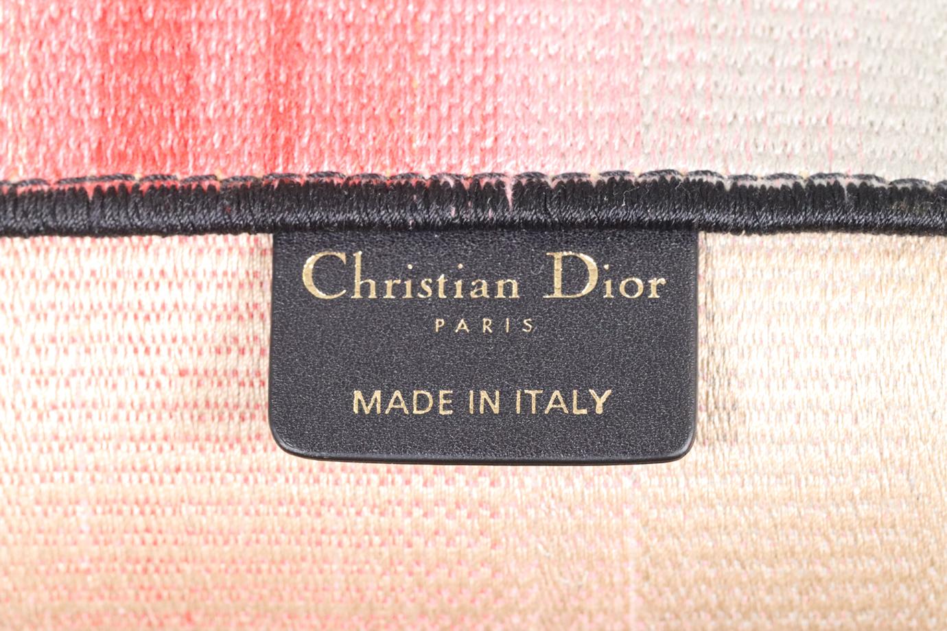 Christian Dior 2020 Book Large Jacquard Canvas Tote Bag 4