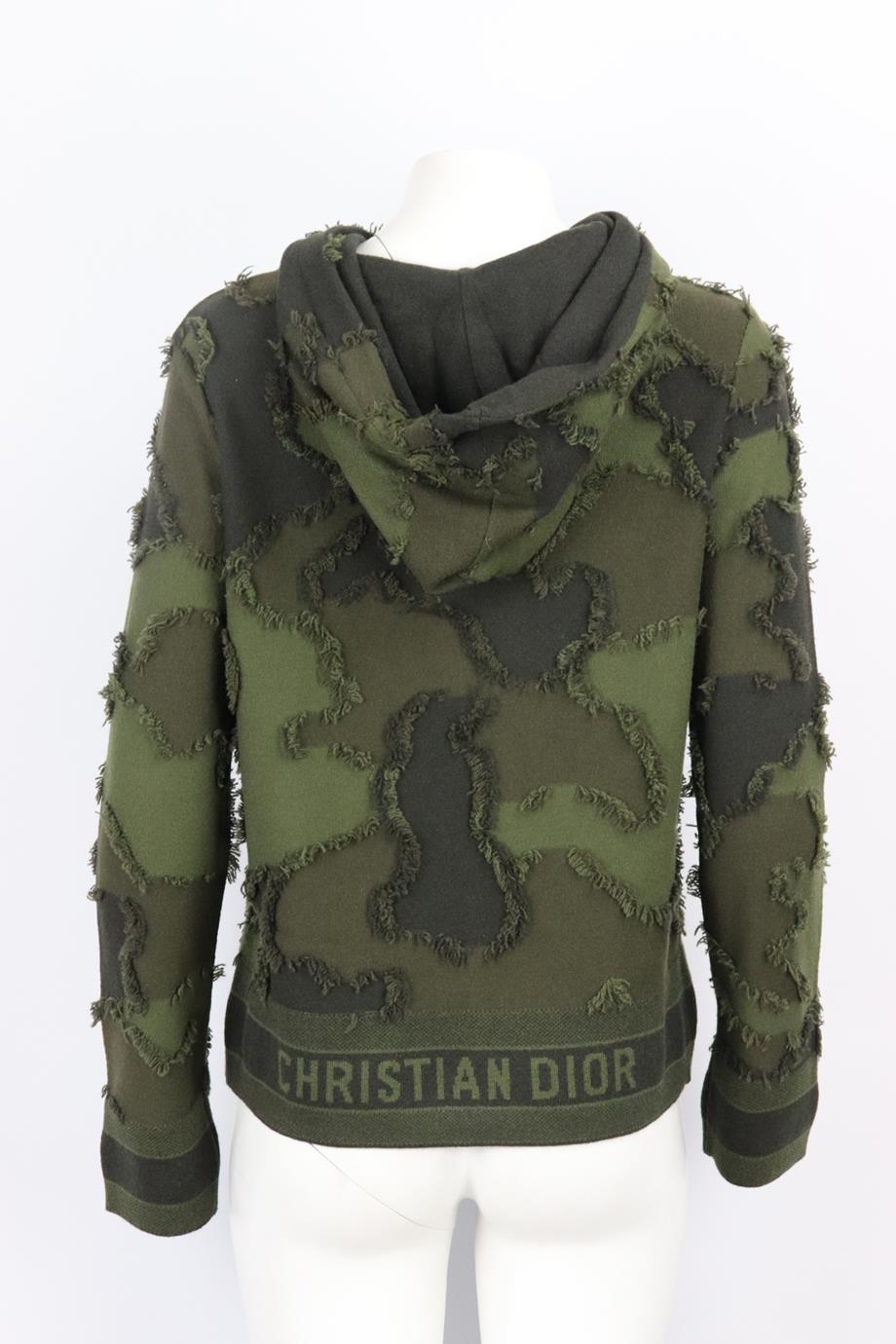 christian dior hoodie green