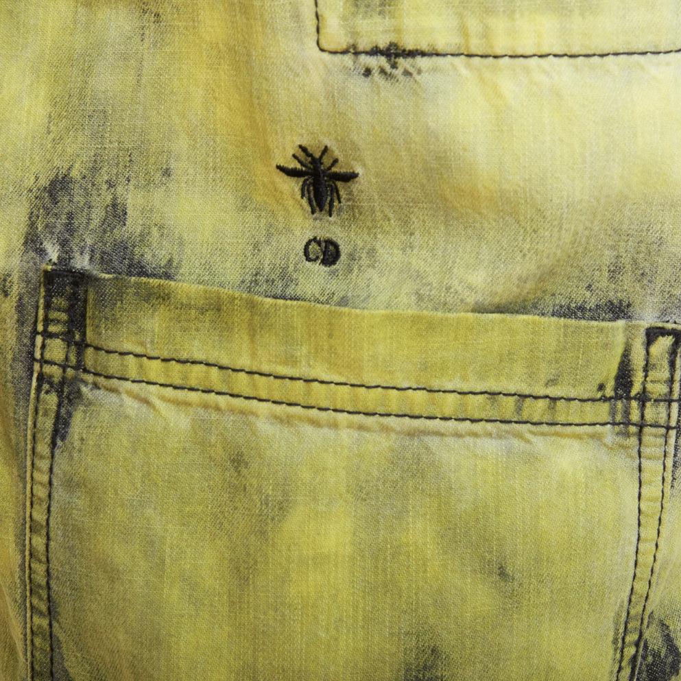 CHRISTIAN DIOR 2020 green acid wash tie dye CD overshirt jacket FR38 M
Reference: NKLL/A00338
Brand: Dior
Designer: Maria Grazia Chiuri
Collection: SS 2020
Material: Cotton
Color: Green
Pattern: Tie Dye
Closure: Button
Extra Details: CD bee logo