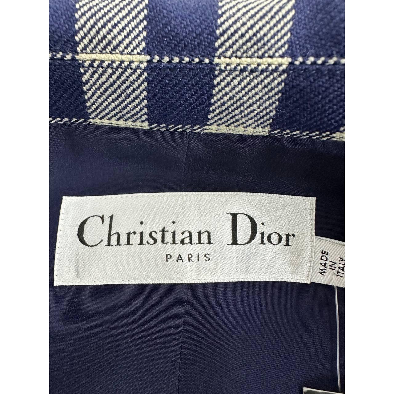 Christian Dior 2020 Runway Wool Jacket - Size 38 For Sale 2