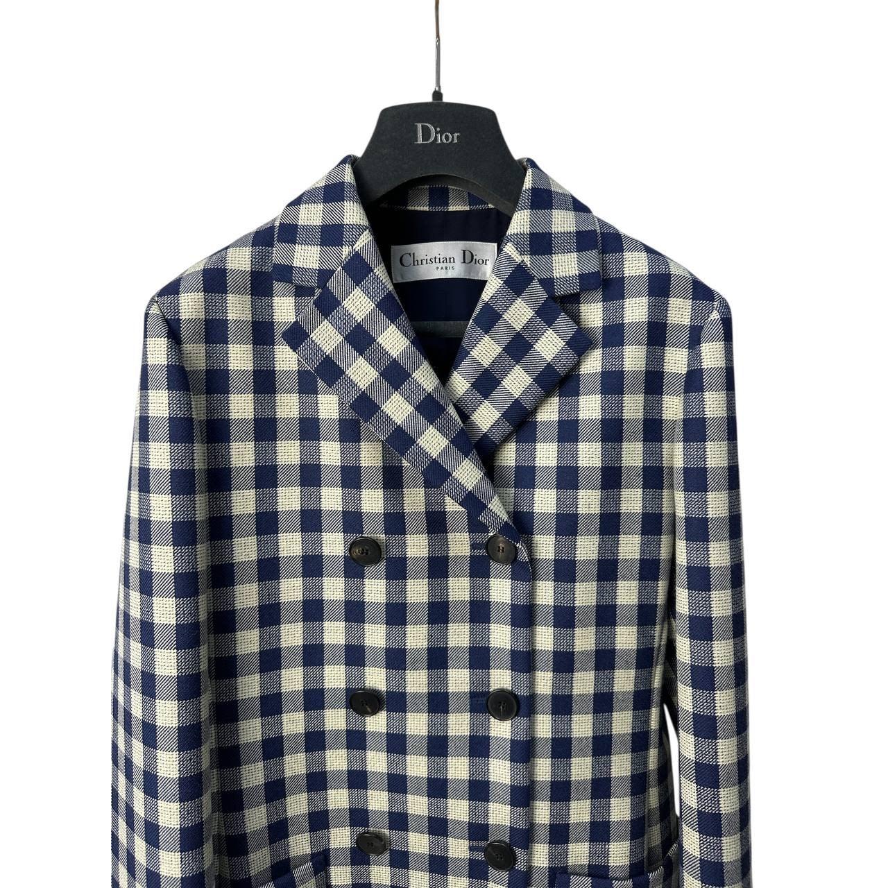 Christian Dior 2020 Runway Wool Jacket - Size 38 For Sale 3