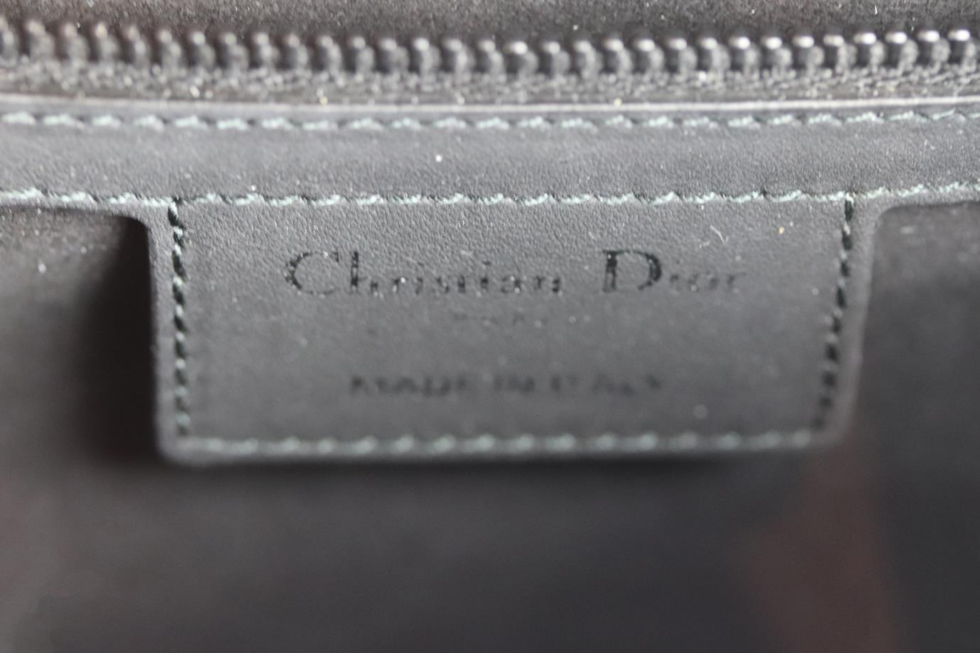Christian Dior 2020 Saddle Ultramatte Leather Shoulder Bag  In Excellent Condition In London, GB
