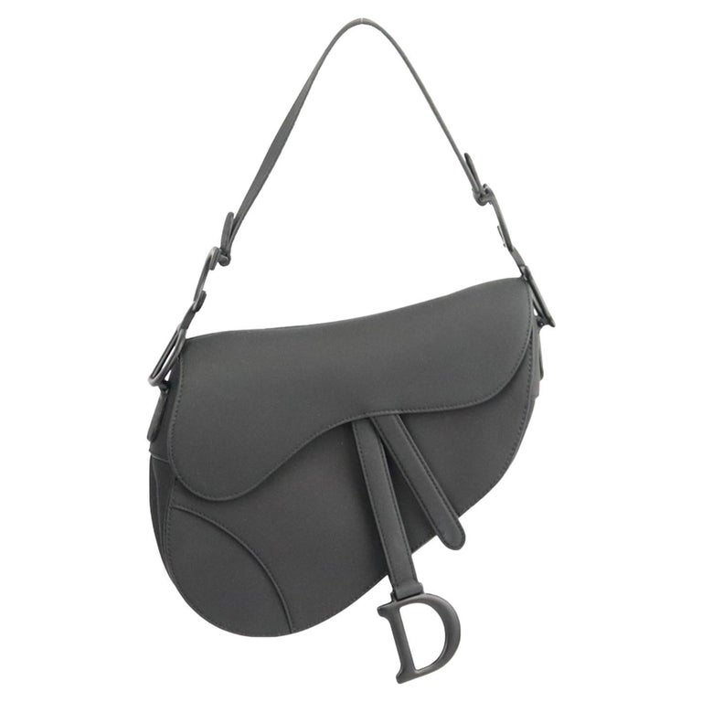 Christian Dior 2020 Saddle Ultramatte Leather Shoulder Bag For Sale at  1stDibs | dior matte black saddle bag, dior saddle bag matte black, dior  saddle matte black
