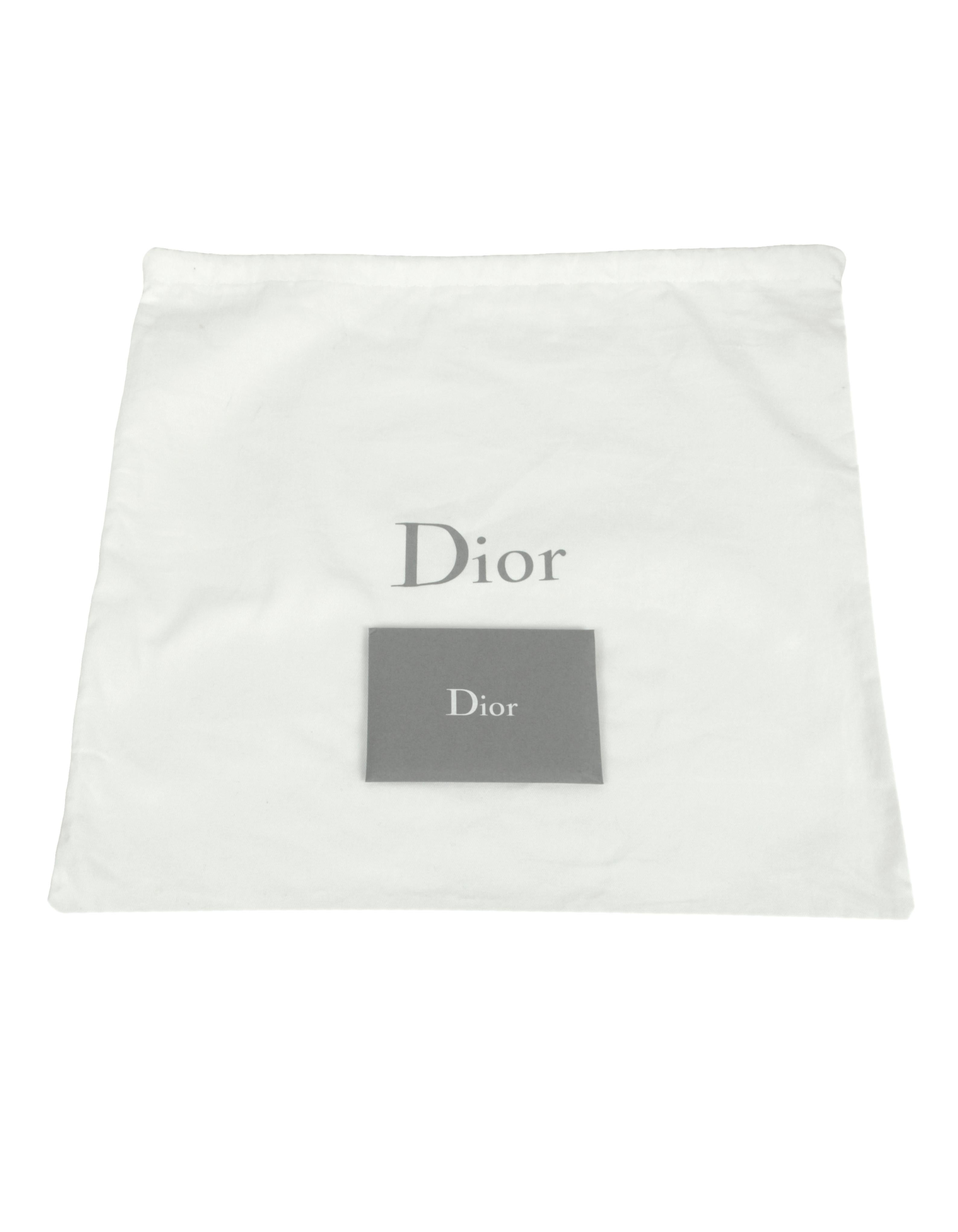 Christian Dior 2021 Mizza Embroidery Leopard Print Saddle Bag rt. $4, 500 1