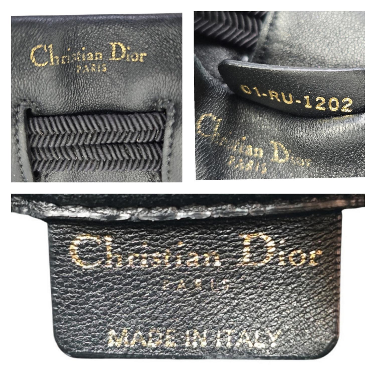 Christian Dior 2022 Ornamental Cornely-Effect Hobo Bag For Sale 4