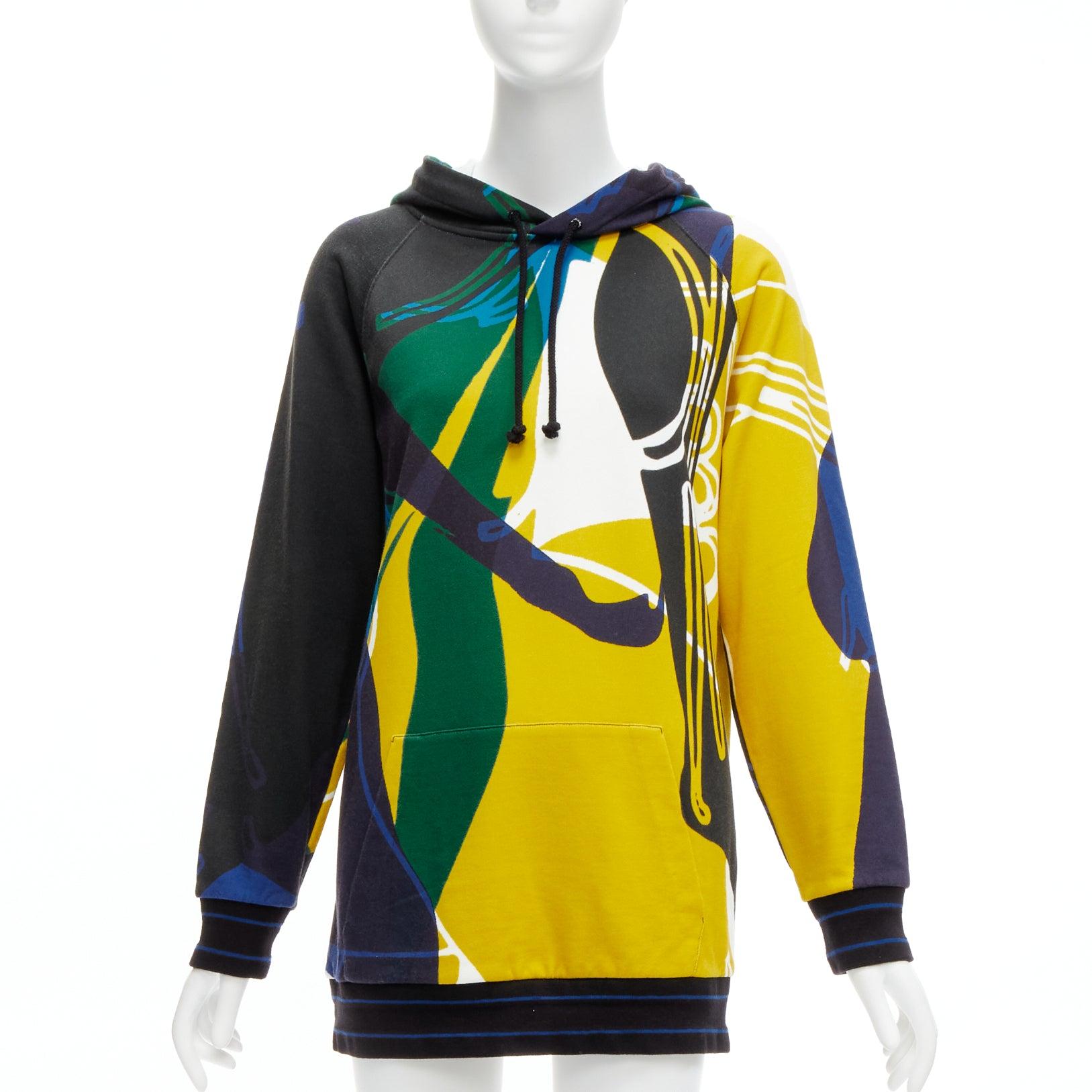 CHRISTIAN DIOR 2022 Runway logo hem abstract colorblock hoodie XS
Reference: TGAS/D00772
Brand: Christian Dior
Designer: Maria Grazia Chiuri
Collection: Cruise 2022 Look 39 - Runway
Material: Cotton
Color: Multicolour
Pattern: Abstract
Closure: