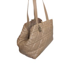Christian Dior 2023 Large Dior Toujours Bag Tan Calfskin