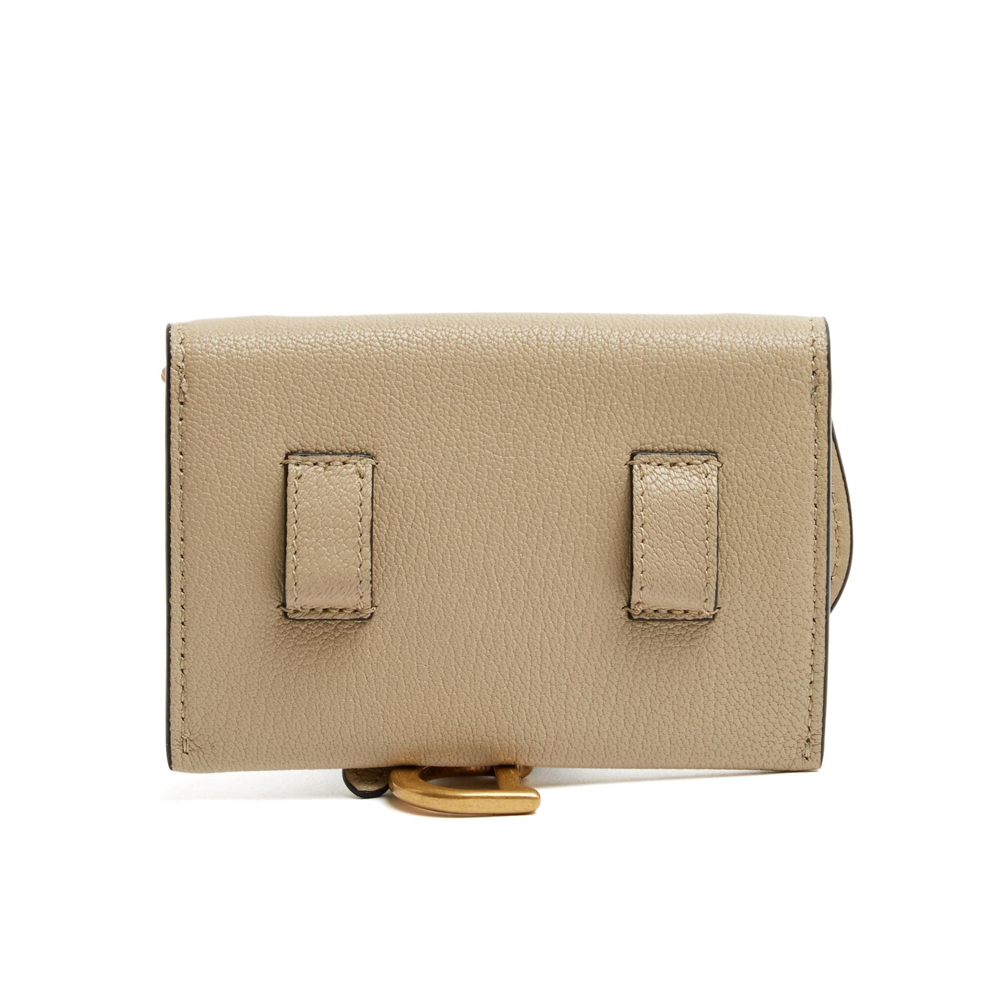 Christian Dior 2023 Saddle Mini Pochette  Beige Leather Wallet on Chain or belt For Sale 1