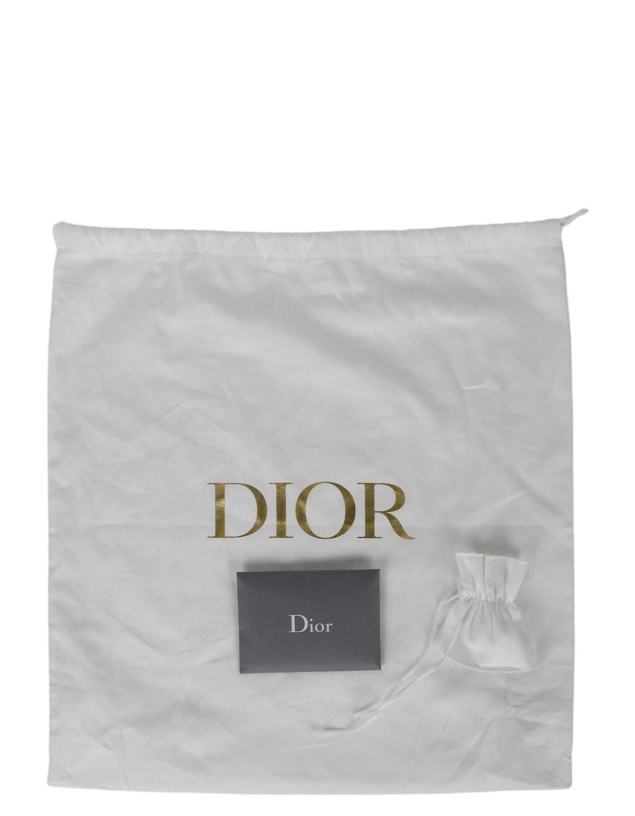 Christian Dior 2024 Floral Embroidered Canvas Medium Lady D-Lite Bag rt $5300 5