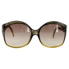 Christian Dior 2041 Green Vintage Matte Optyl Sunglasses
