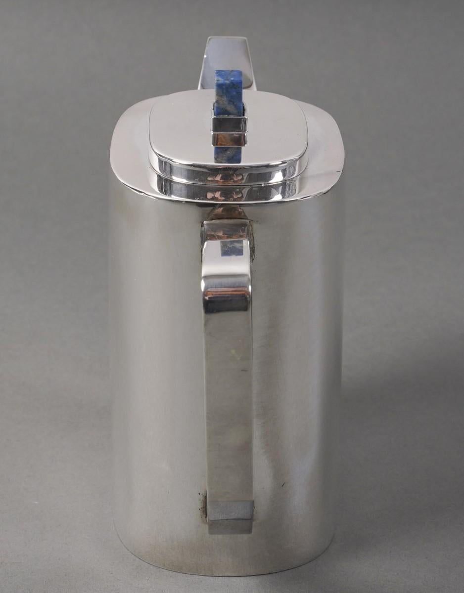 XX secolo Christian Dior 20° secolo - servizio da tè su vassoio in argento e lapis in vendita