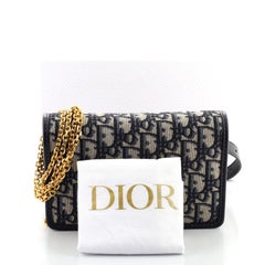 Christian Dior 30 Montaigne 2-in-1 Pouch Oblique Canvas