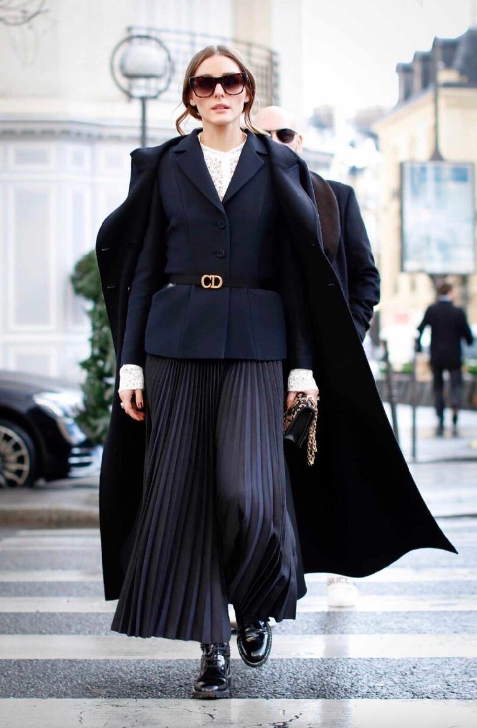 Christian Dior 30 Montaigne Schwarze einreihige Barjacke aus Wolle und Seide 14