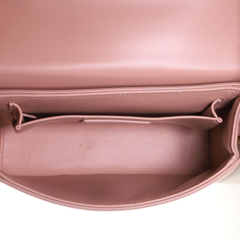 30 montaigne box leather handbag Dior Purple in Leather - 34673227