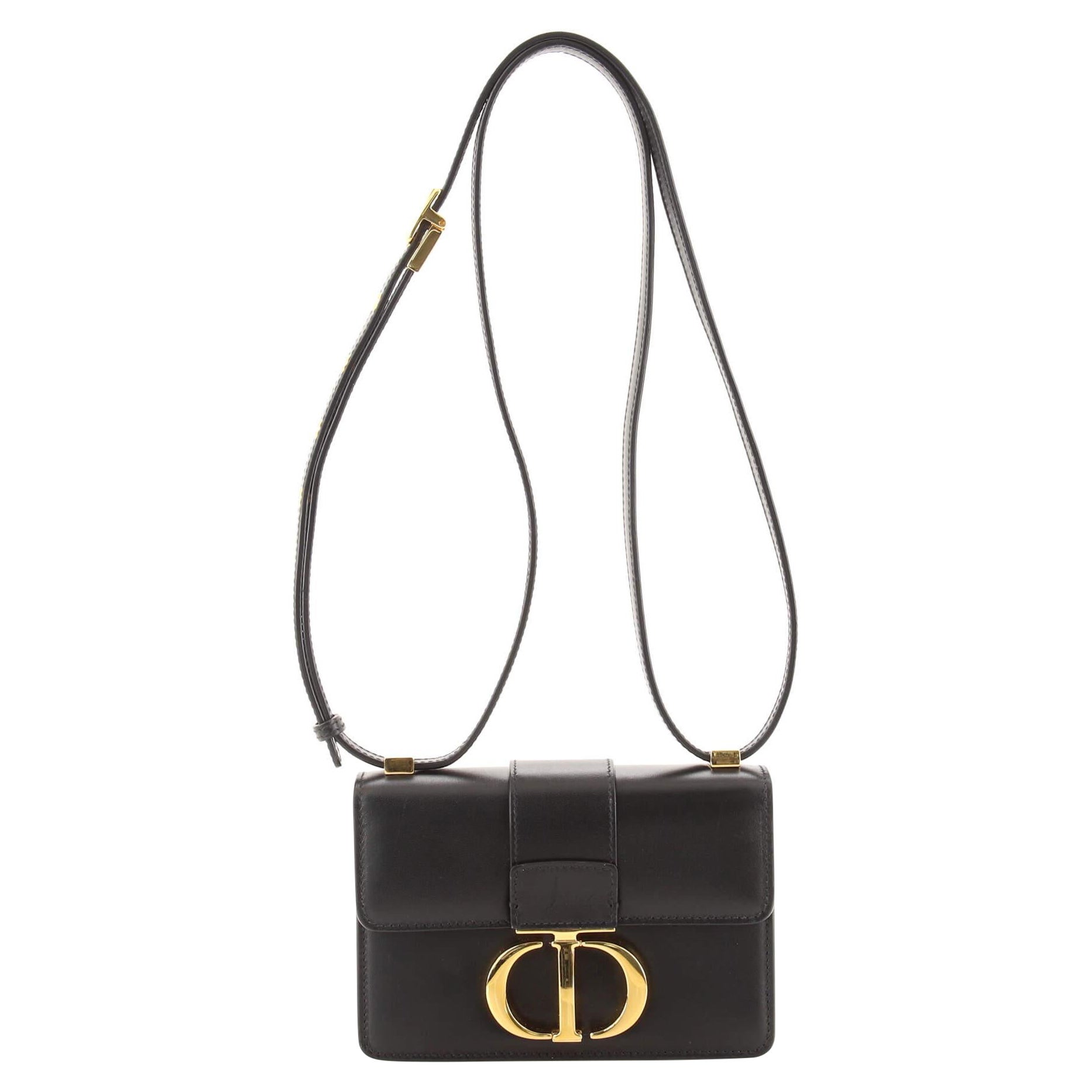 Christian Dior 30 Montaigne Box Bag Leather