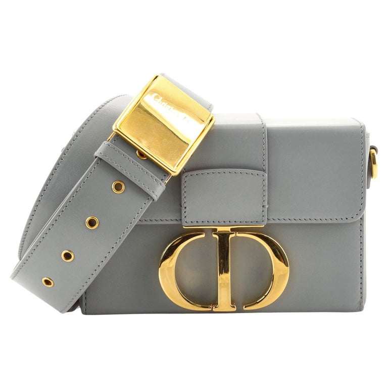 Christian Dior 30 Montaigne Box Bag Leather at 1stDibs | dior box bag, dior  30 montaigne clutch