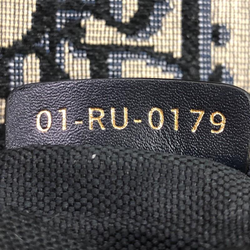 Christian Dior 30 Montaigne Box Bag Oblique Canvas In Good Condition In NY, NY