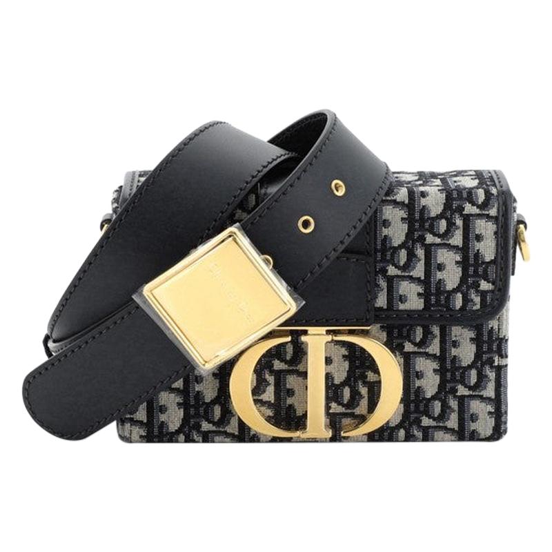 Christian Dior 30 Montaigne Box Bag Oblique Canvas