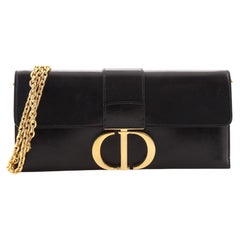 Christian Dior 30 Montaigne Clutch Leather