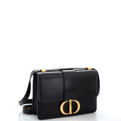 Christian Dior 30 Montaigne Flap Bag Leather