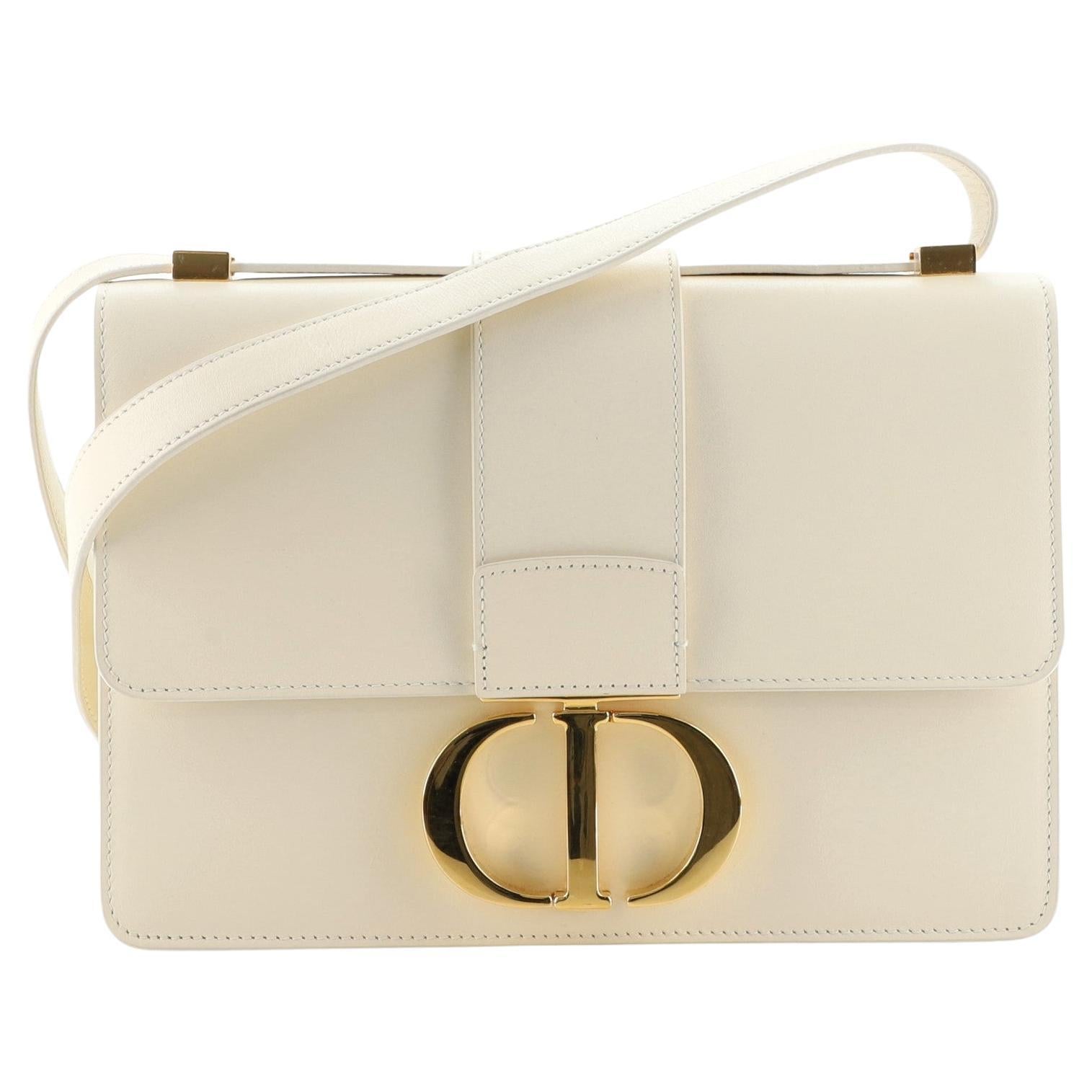 Christian Dior 30 Montaigne Flap Bag Leather