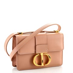 Christian Dior 30 Montaigne Flap Bag Leather Micro