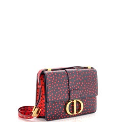 Christian Dior 30 Montaigne Flap Bag Printed Leather
