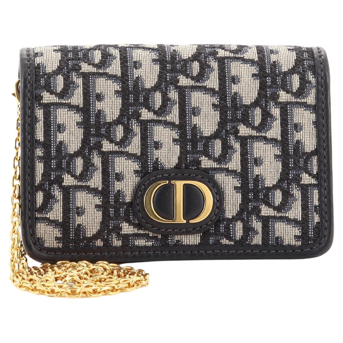 Dior 30 Montaigne Oblique Canvas & Leather Belt Bag