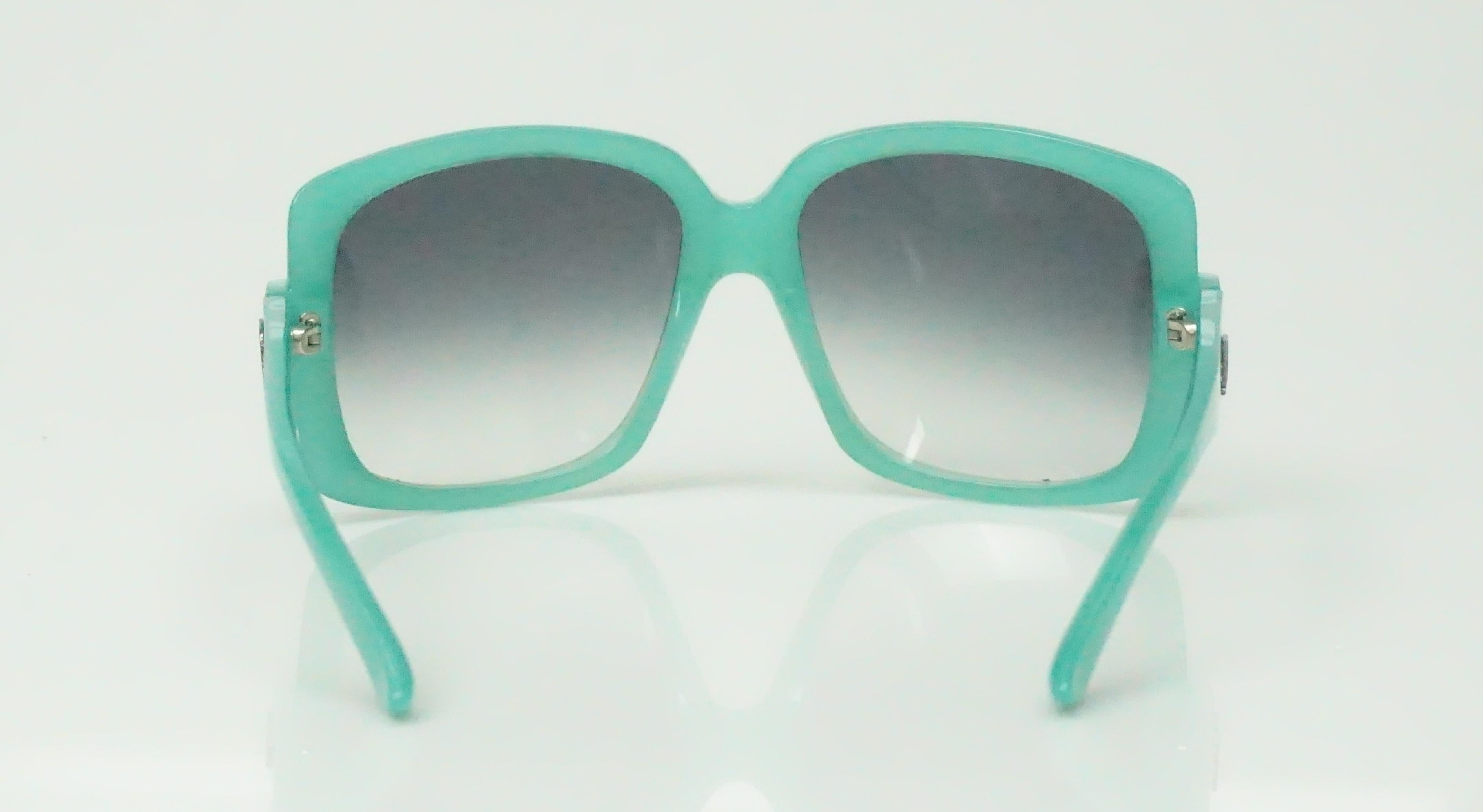 turquoise sunglasses
