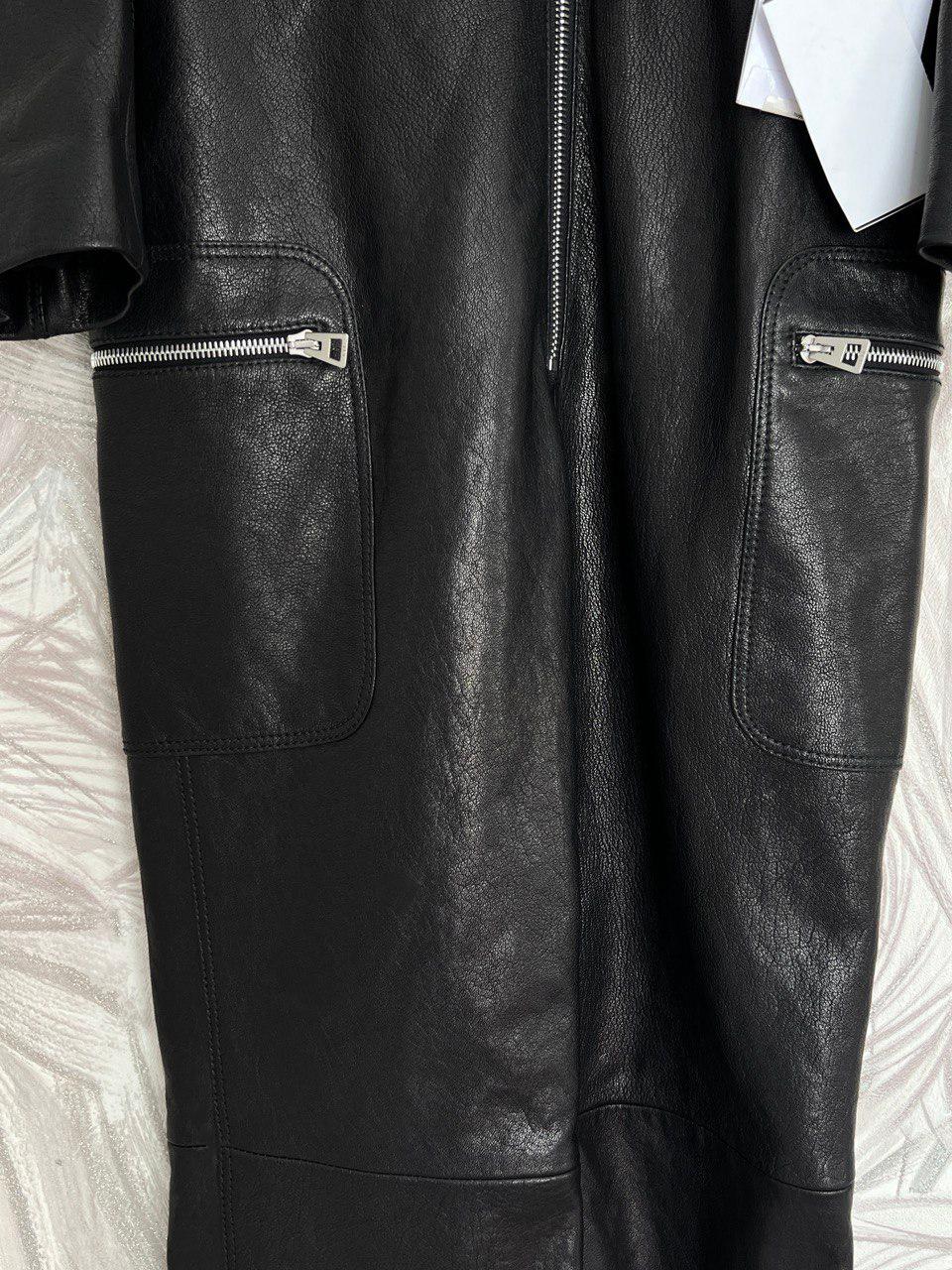 Christian Dior 9K$ New Black Leather Jumpsuit 36 FR For Sale 13