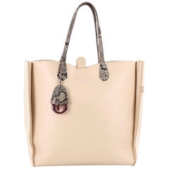 Christian Dior Addict Shopping Tote Leather