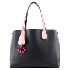 Christian Dior Addict Shopping Tote Leather Small