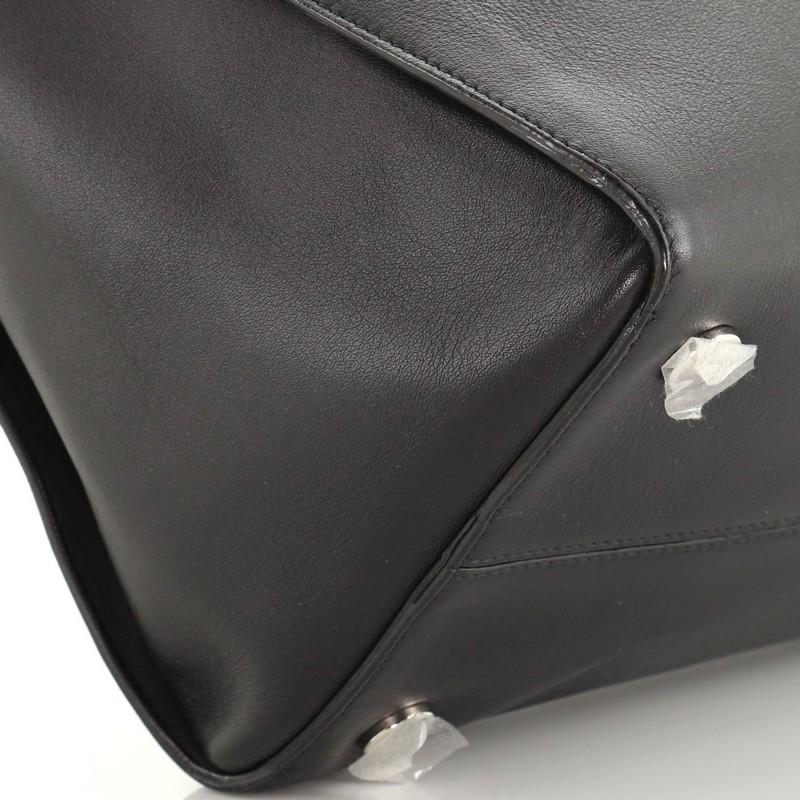 Christian Dior Addict Shopping Tote Leather Vertical In Good Condition In NY, NY