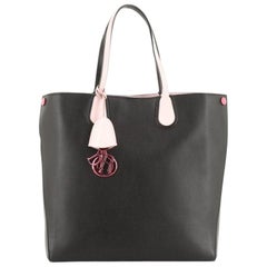 Christian Dior Addict Shopping Tote Leather Vertical