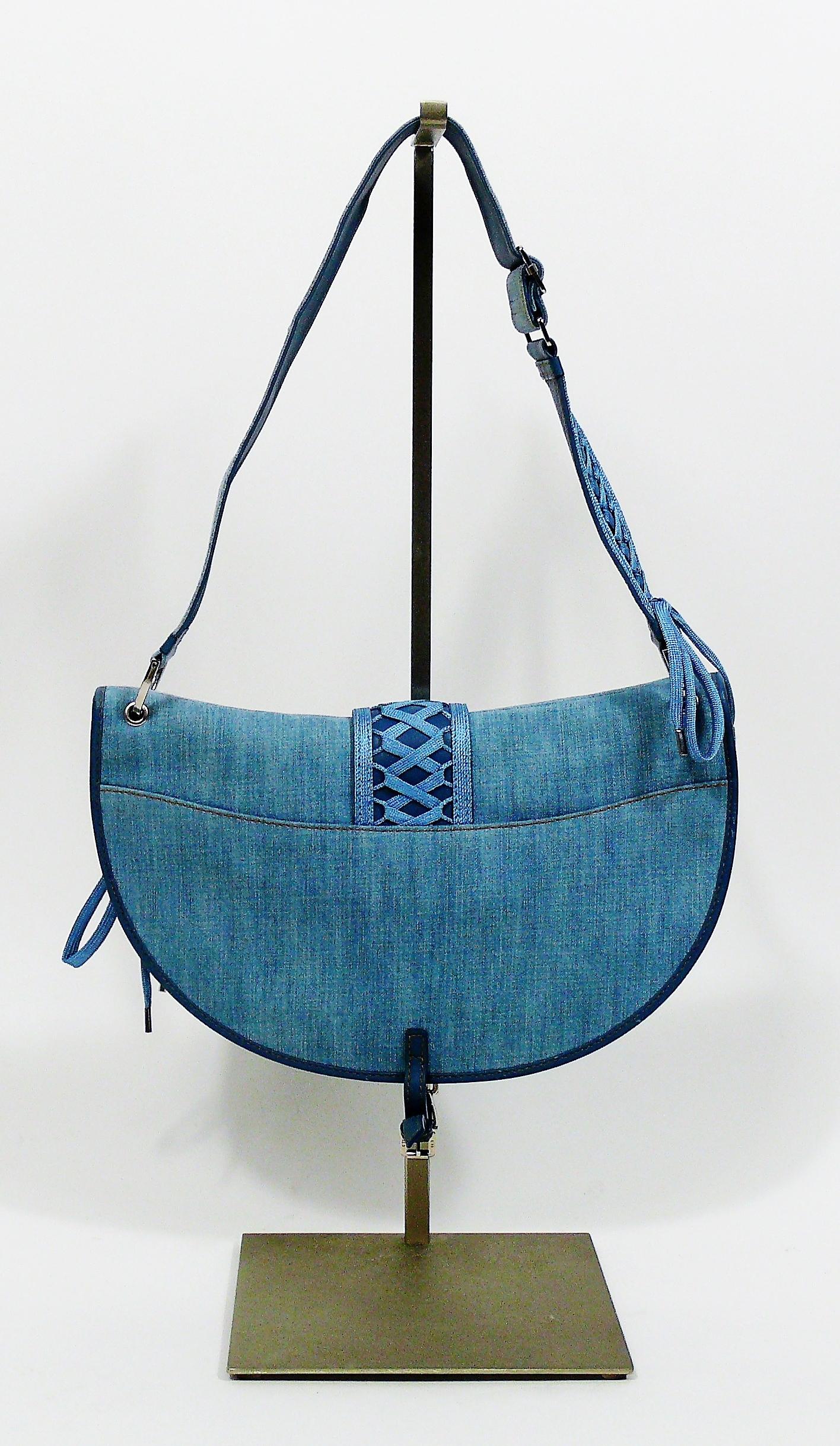 dior denim bag