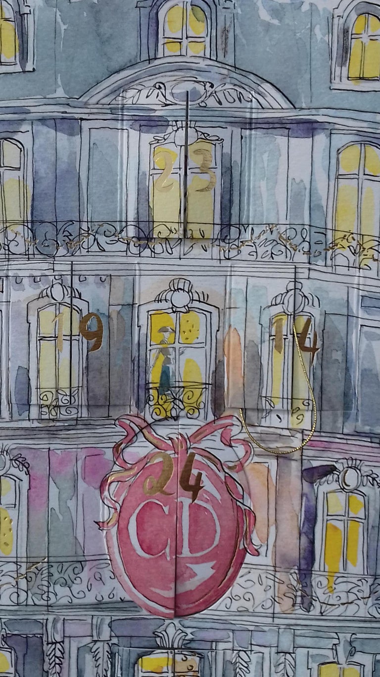 Christian Dior Advent Calendar Empty Christmas at 1stDibs dior advent