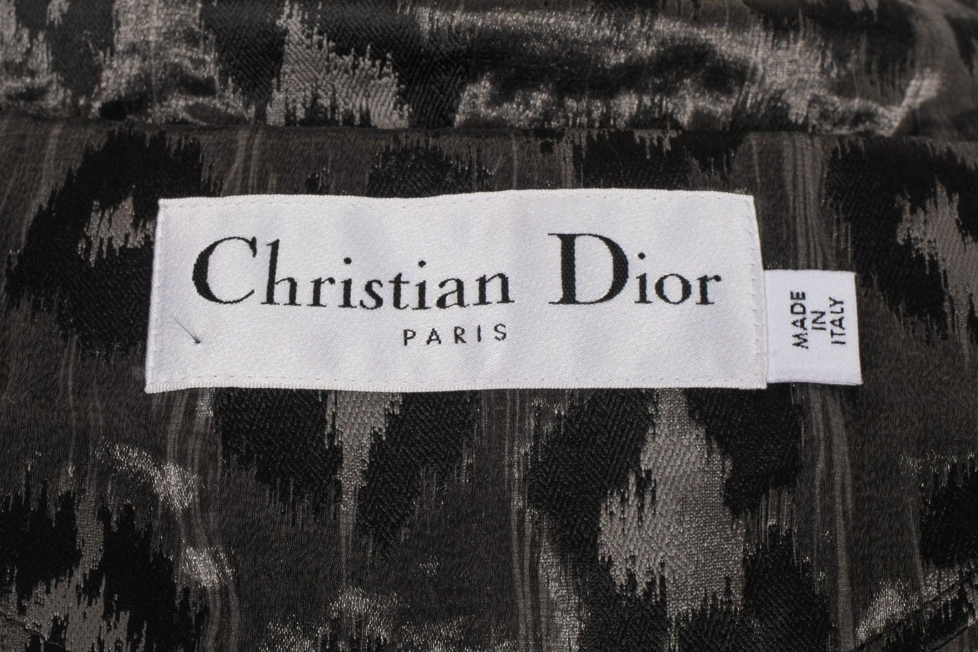Christian Dior Animal-print Trenchcoat For Sale 6