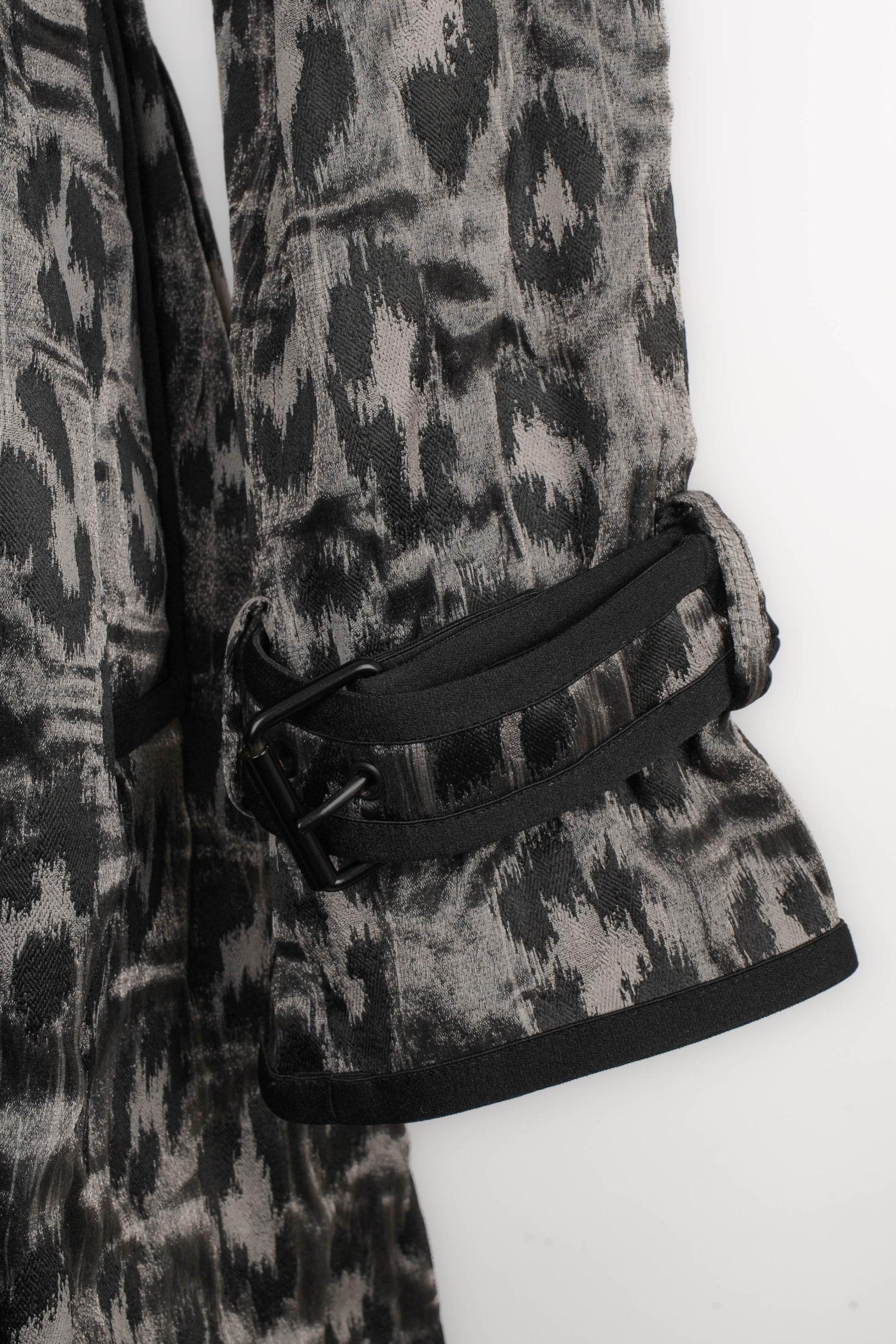 Christian Dior Animal-print Trenchcoat For Sale 2