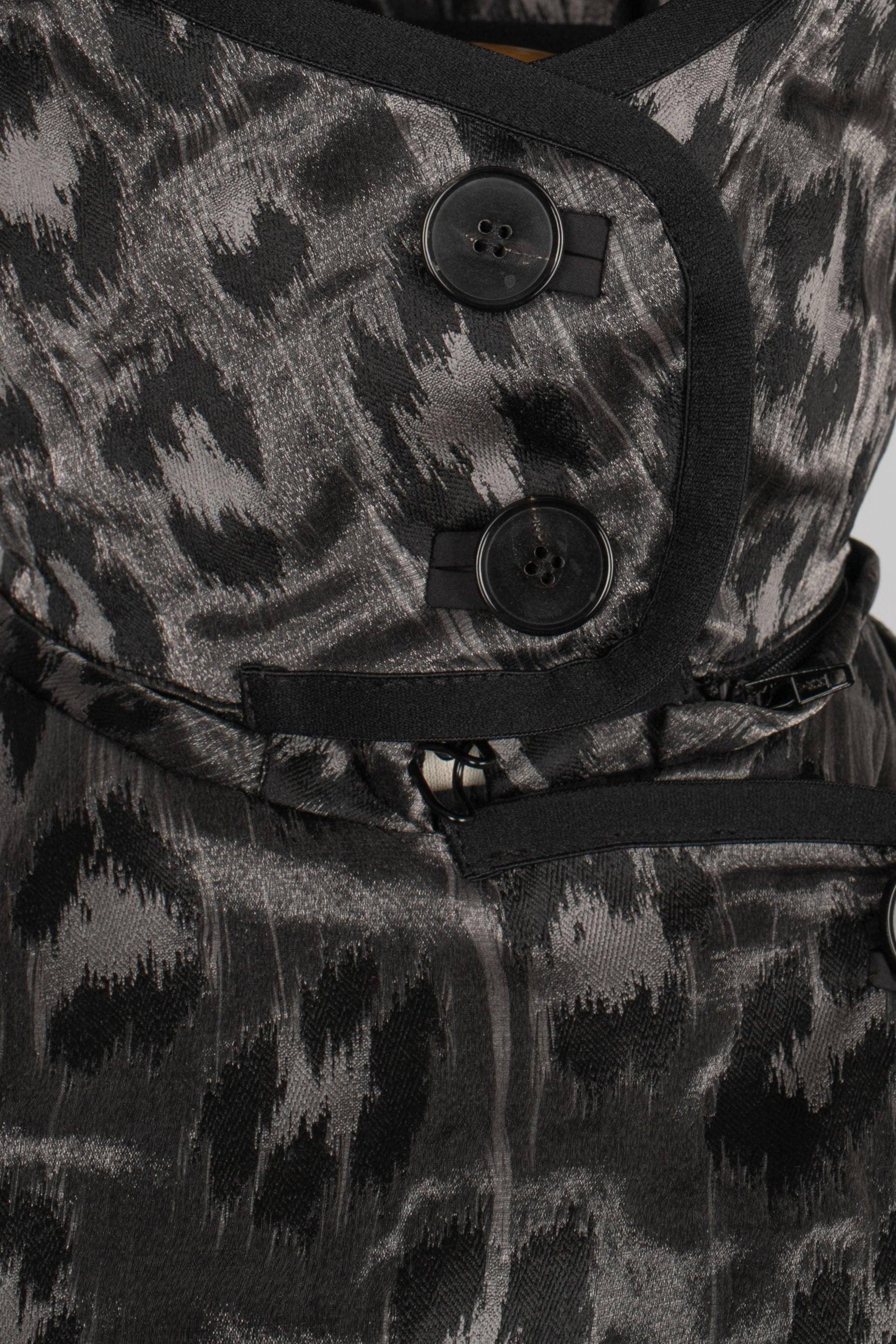 Christian Dior Animal-print Trenchcoat For Sale 4