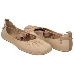 Christian Dior Ankle Wrap Ballet Flats