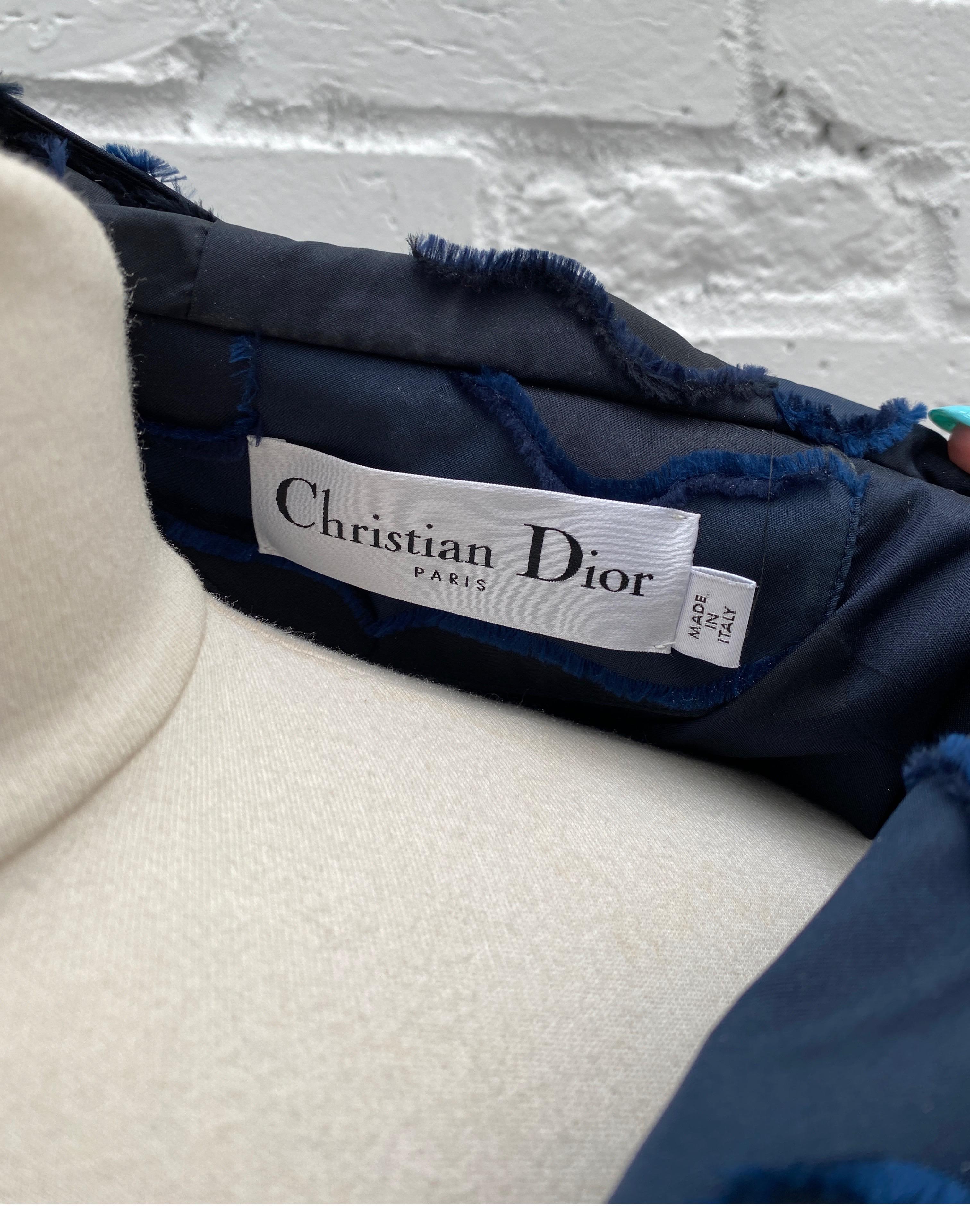 Christian Dior Anorak Navy Windbreaker  In Excellent Condition In Athens, GA