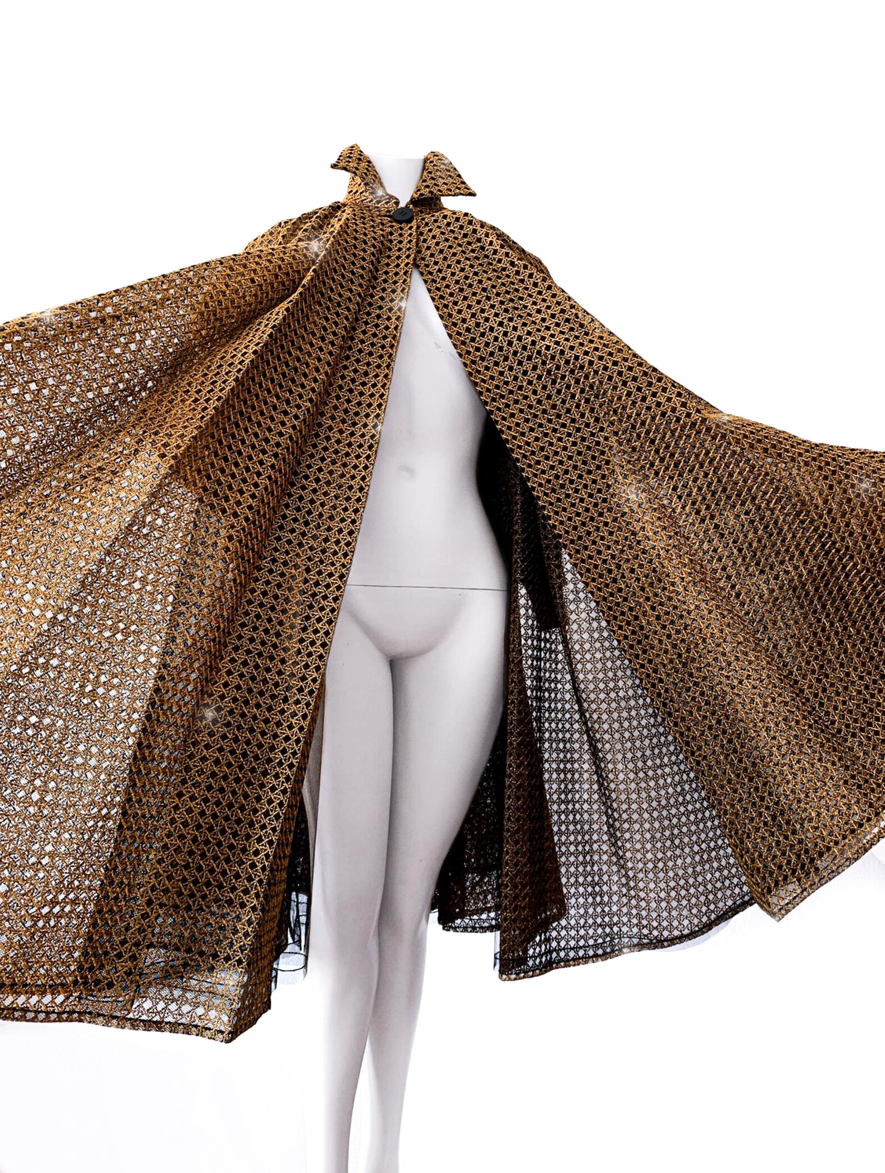 CHRISTIAN DIOR Archival SS 1991 Spectacular Coat Dress Swing Overcoat For Sale 7