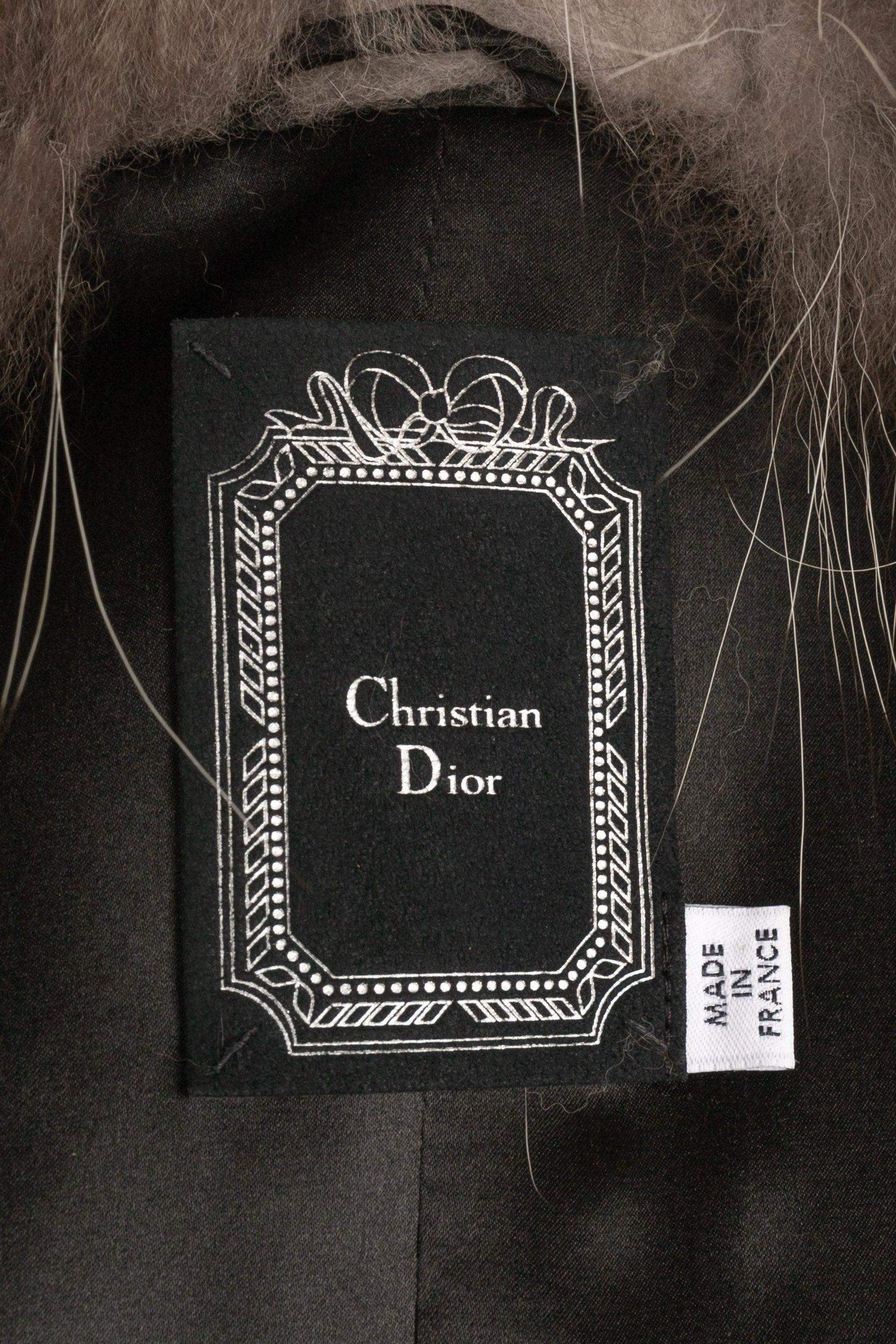 Christian Dior Astrakhan Jacket with fox fur, 2008 For Sale 4